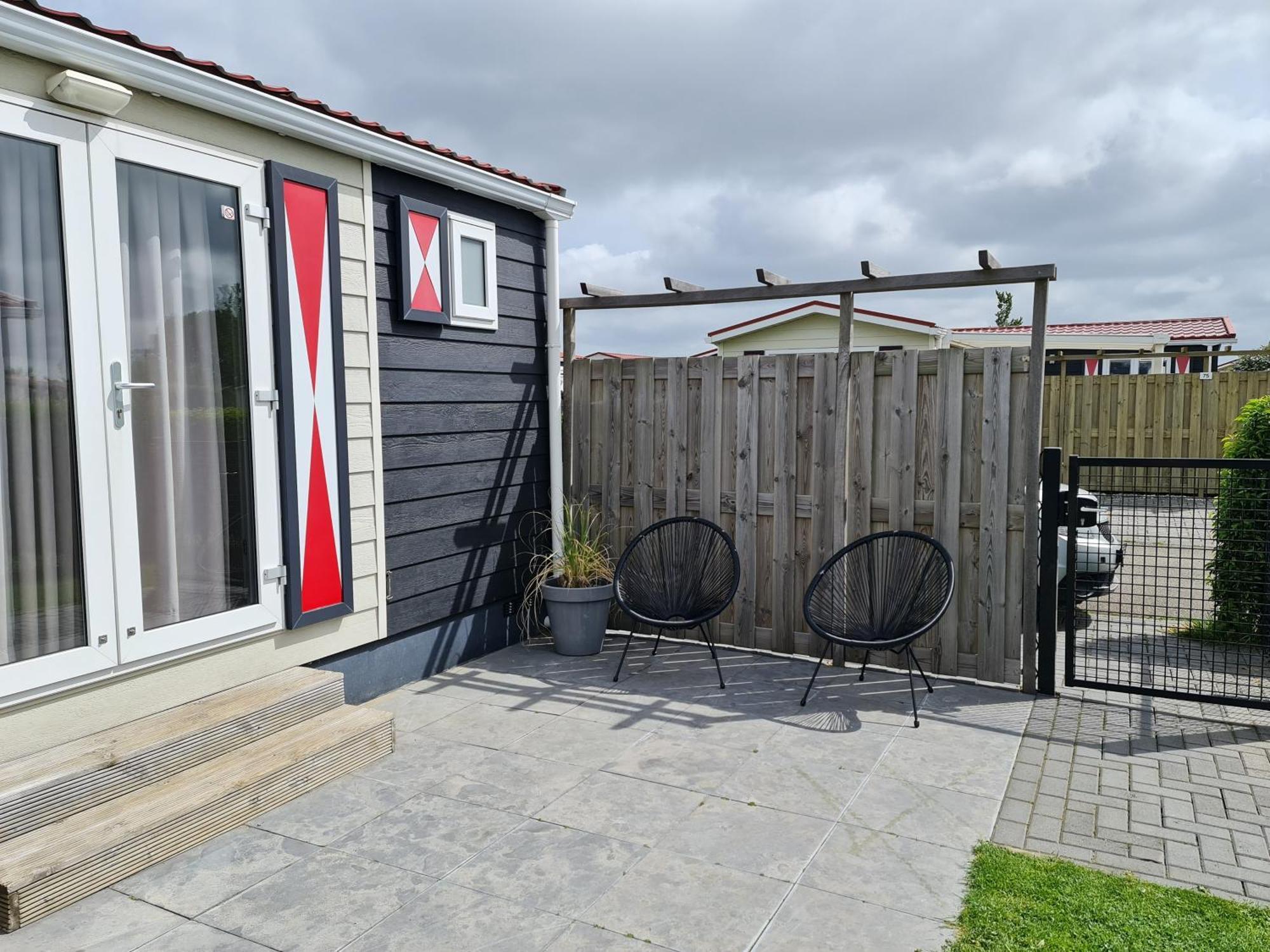 Olmenduin Chalet Veere Zeeland 塞罗斯凯尔克 外观 照片