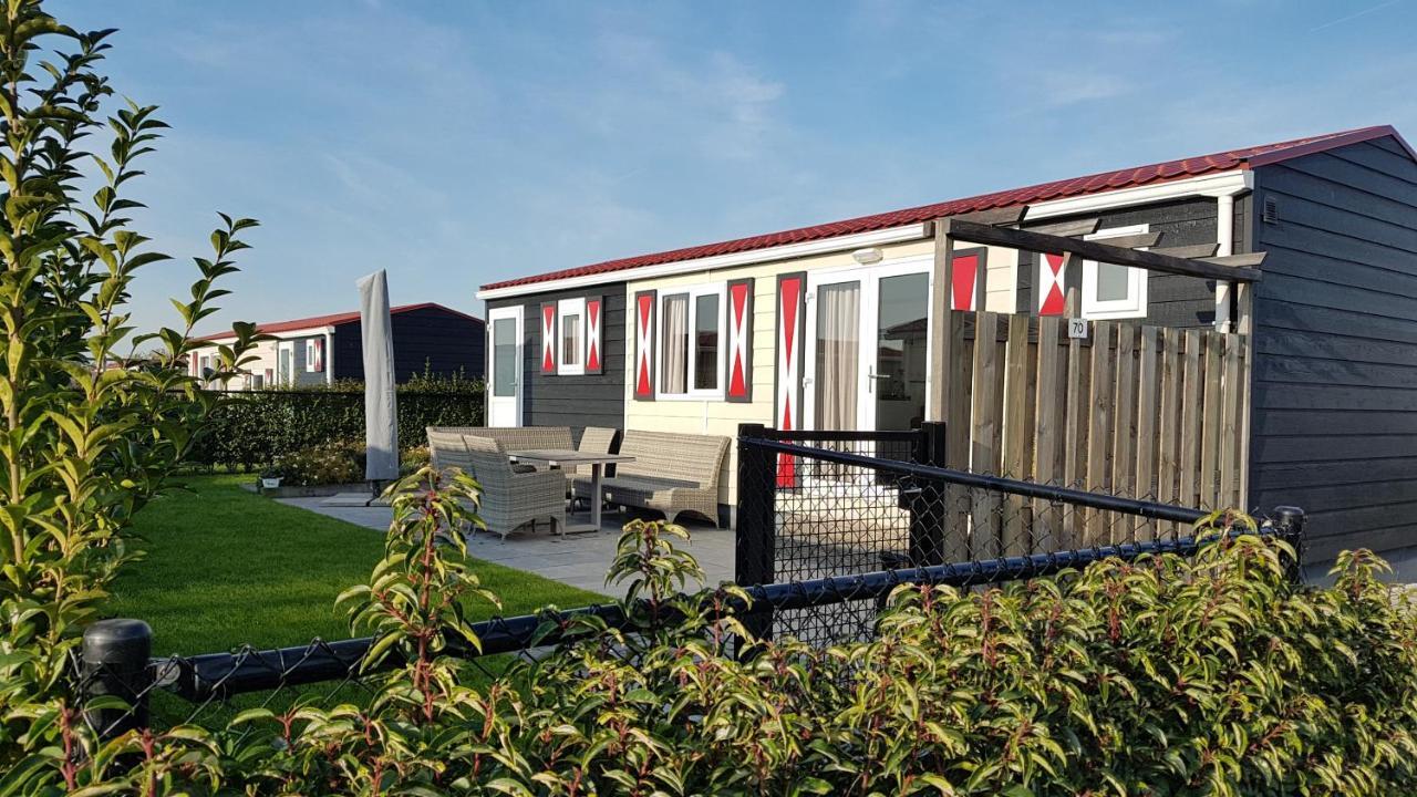 Olmenduin Chalet Veere Zeeland 塞罗斯凯尔克 外观 照片